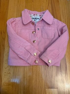 OshKosh B'gosh Rose Pink Corduroy Jacket